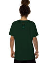 men dark green psy t-shirt